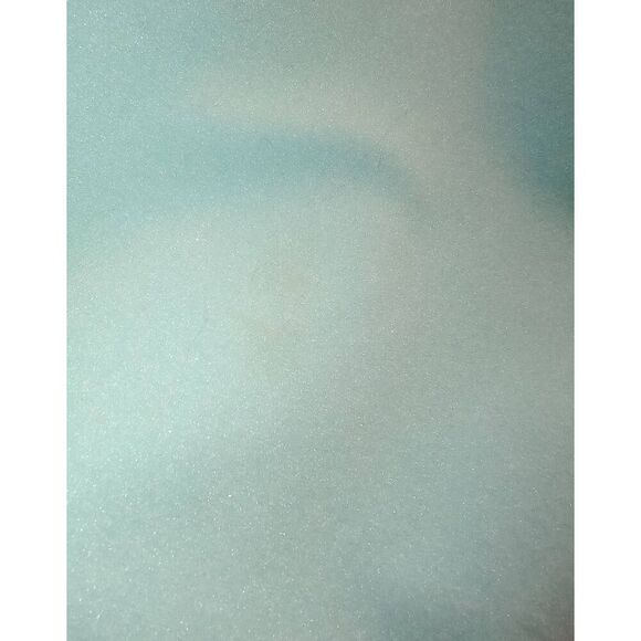 Vintage velour Shadowline floor length robe, 3/4 zip, greenish blue. - Picture 5 of 8